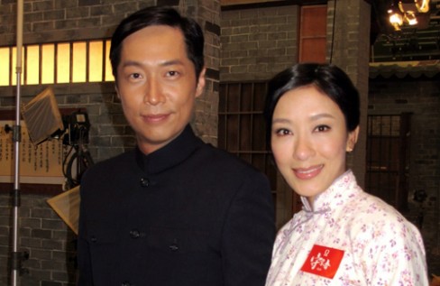 Steven Ma and Tavia Yeung at “Property Protector” Costume Fitting ...