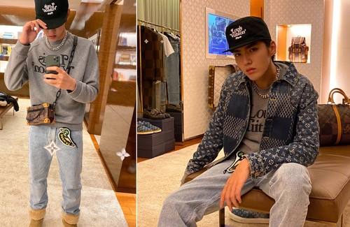 Kris Wu in The First Wave of The Louis Vuitton x Nigo LV²